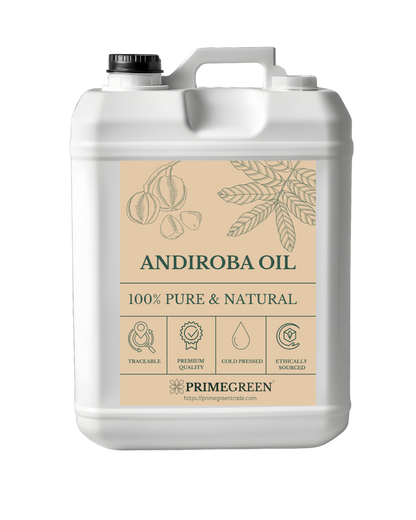Andiroba oil jerrycan